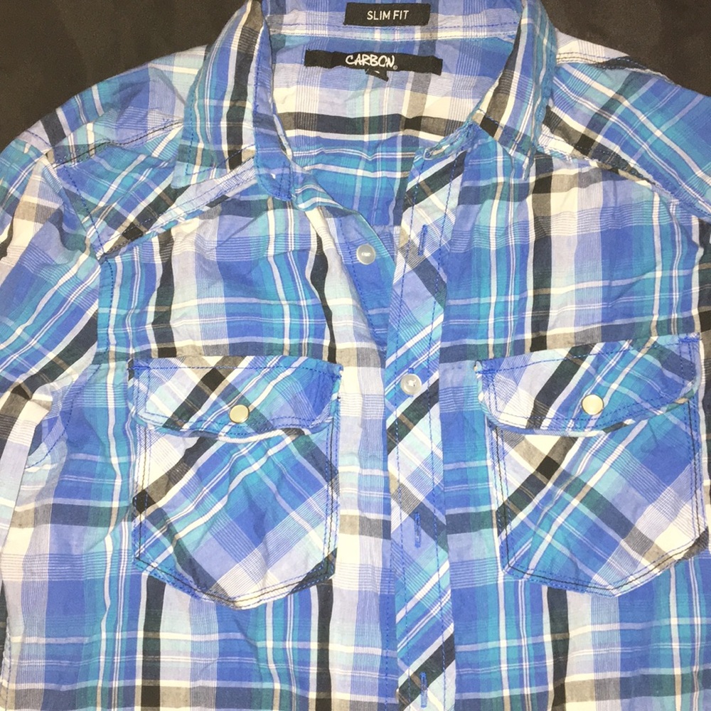 Carbon Button Down